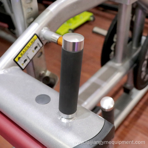 Gym seated calf raise machine free weight bench